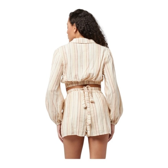 L*Space Play it Cool Crop Top and Short Set NWT - Picture 4 of 8